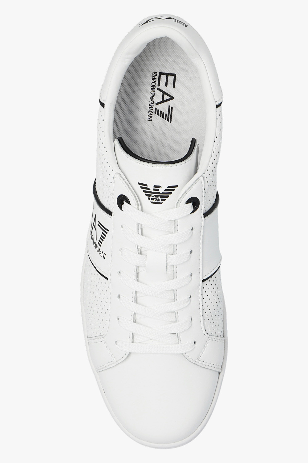 Emporio armani white shoes online